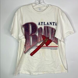 Vintage Short Hills Alanta Braves MLB 1994 Tshirt Large